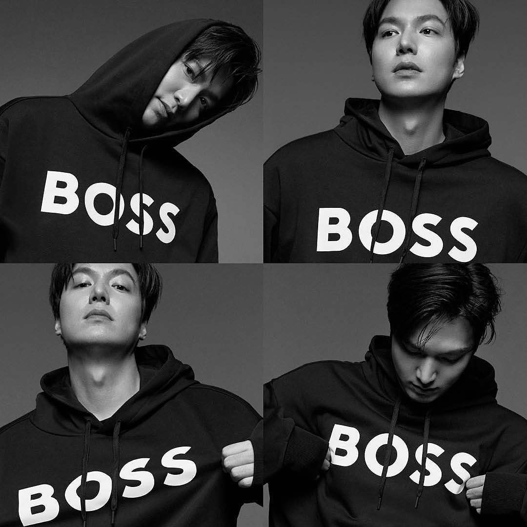 Lee Min Ho di foto kampanye Boss