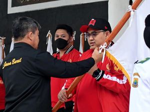 Momen Pelantikan Ketua-Pengurus Baru KONI Cianjur