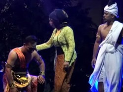 Kejayaan Airlangga Diperankan Pejabat Lamongan dalam Drama Kolosal