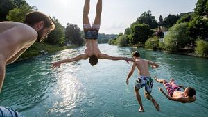Melihat Sungai Aare di Swiss, Lokasi Hilangnya Anak Ridwan Kamil