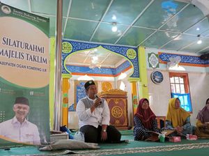 Relawan Santri Dukung Ganjar di Sumsel Silaturahmi ke Majelis Taklim