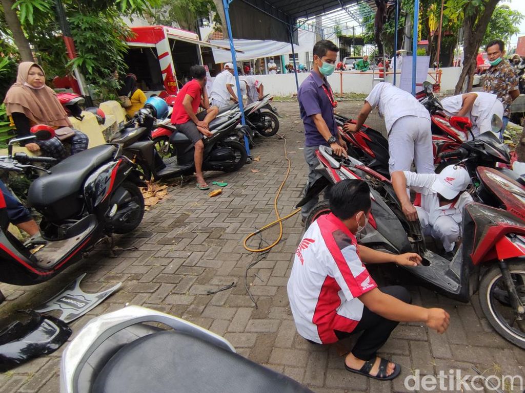 Ada Reparasi Gratis Motor Terendam Rob Semarang, Ini Hari Terakhir, Lur! Ada Reparasi Gratis Motor Terendam Rob Semarang, Ini Hari Terakhir, Lur!