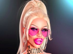 Foto: Penampilan Ekstrem Wanita Kebanyakan Oplas, Mirip Boneka Seks