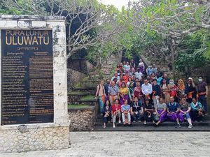 Objek Wisata Uluwatu Jadi Primadona, Delegasi GPDRR Terkagum-kagum Objek Wisata Uluwatu Jadi Primadona, Delegasi GPDRR Terkagum-kagum