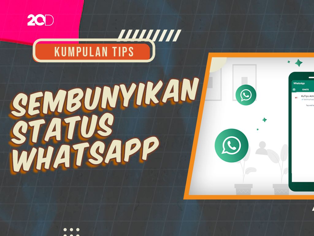 KuTips: Trik Buat Status WhatsApp Offline Padahal Lagi Online