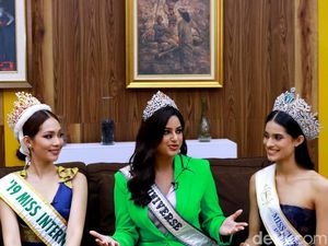Pertama Kali Jajal Jamu hingga Salak, Ini Kata 3 Ratu Kecantikan Dunia Pertama Kali Jajal Jamu hingga Salak, Ini Kata 3 Ratu Kecantikan Dunia