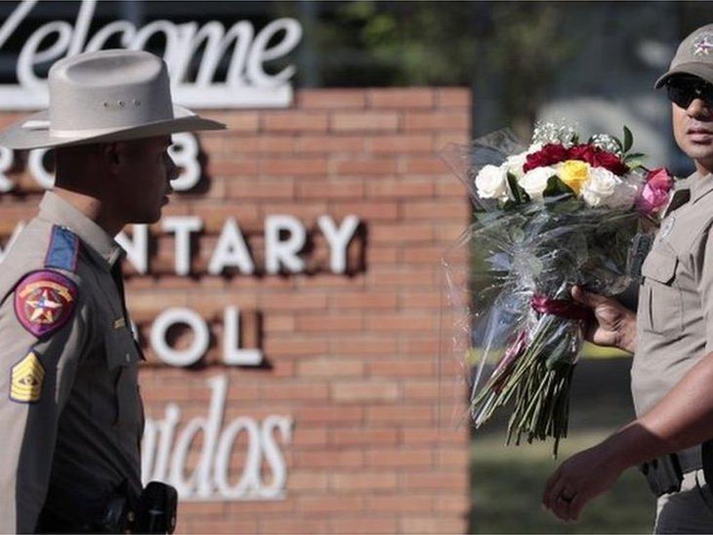 Ngeri! Pelaku Penembakan di Texas Masuk ke Sekolah dengan Leluasa Ngeri! Pelaku Penembakan di Texas Masuk ke Sekolah dengan Leluasa