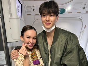 Viral Pramugari Ketemu Song Kang di Pesawat, Sebelum Peluk Minta Izin Dulu