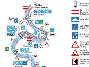 Peta Sungai Aare Tempat Putra Ridwan Kamil Hilang di Swiss