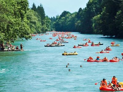 Potret Aare, Sungai Terpanjang di Swiss yang Miliki Kualitas Air Sangat Baik