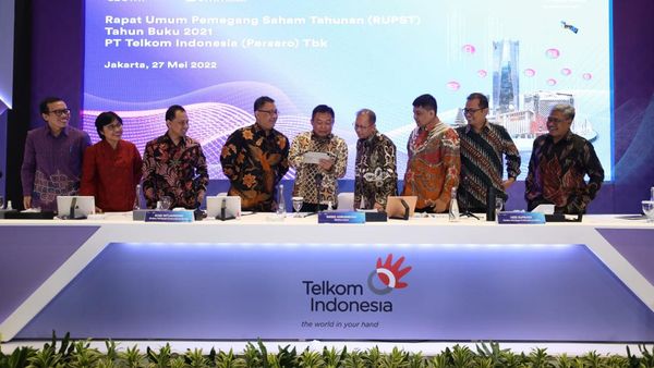 Telkom Sebar Dividen Rp14,86 Triliun di Tahun Buku 2021