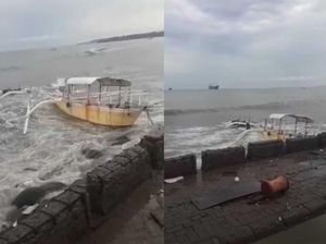 Waspada Gelombang 4 Meter, 3 Perahu Nelayan di Sumbawa Rusak Parah