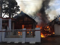 Rumah di Tanjungsari Bogor Terbakar, Tak Ada Korban Jiwa