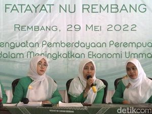 Putri Gus Mus Ning Iyah Kembali Pimpin Fatayat NU Rembang 2022-2027