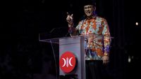 Momen Anies Baswedan Hadiri Milad ke-20 PKS di Istora Senayan
