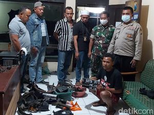 Maling Motor di Gresik Nyaris Dimassa Gegara Jual Spare Part ke Pemiliknya