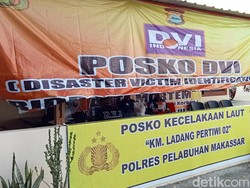 Tim DVI Kumpulkan Data Antemortem 25 Korban KM Ladang Pertiwi yang Hilang