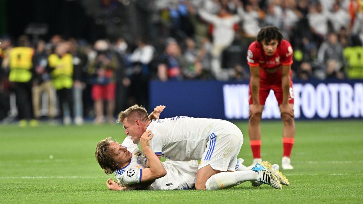 Real Madrid sikat para raksasa sebelum juara Liga Champions (Anadolu Agency via Getty Images/Anadolu Agency)