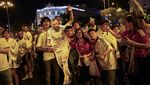 Real Madrid Juara Liga Champions, Madridista Berpesta