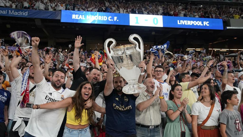 Real Madrid Juara Liga Champions, Madridista Berpesta