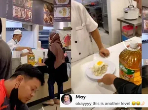 Restoran yang Dituju Tutup karena Minyak Habis, Emak-emak Ini Bawa Minyak Goreng Sendiri Restoran yang Dituju Tutup karena Minyak Habis, Emak-emak Ini Bawa Minyak Goreng Sendiri