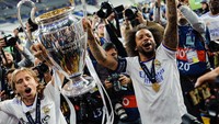 Ini menjadi hasil manis pada musim awal Ancelotti kembali ke Madrid. Perjalanan di kancah Eropa ini juga tak main-main dengan menumbangkan Paris Saint-Germian, Chelsea, dan Manchester City di babak gugur. Adam Sobral/Eurasia Sport Images/Getty Images.