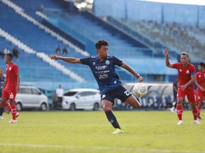 Uji Coba Lawan Deltras Sidoarjo, Arema FC Menang Tipis