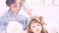 8 Foto Asmirandah & Putri Bulenya Ikut Gucci Challenge, Imut Menggemaskan