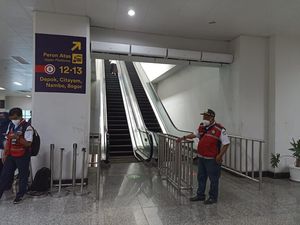 Ada SO-5, Untung Eskalator Stasiun Manggarai Sudah Berfungsi