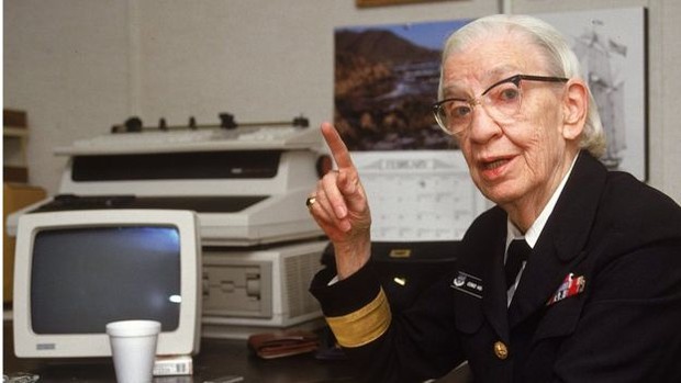 Grace Hopper/Foto: Pinterest.com/bbc.com Grace Hopper/Foto: Pinterest.com/bbc.com