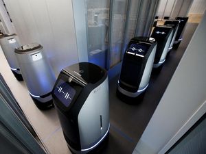 Ini Dia Robot 5G Korea Selatan, Siap Antar Paket hingga Kopi Ini Dia Robot 5G Korea Selatan, Siap Antar Paket hingga Kopi