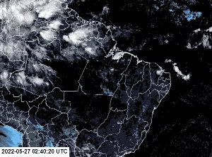 Ngeri! Hujan Super Lebat Brasil Dipotret dari Satelit