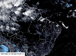 Ngeri! Hujan Super Lebat Brasil Dipotret dari Satelit