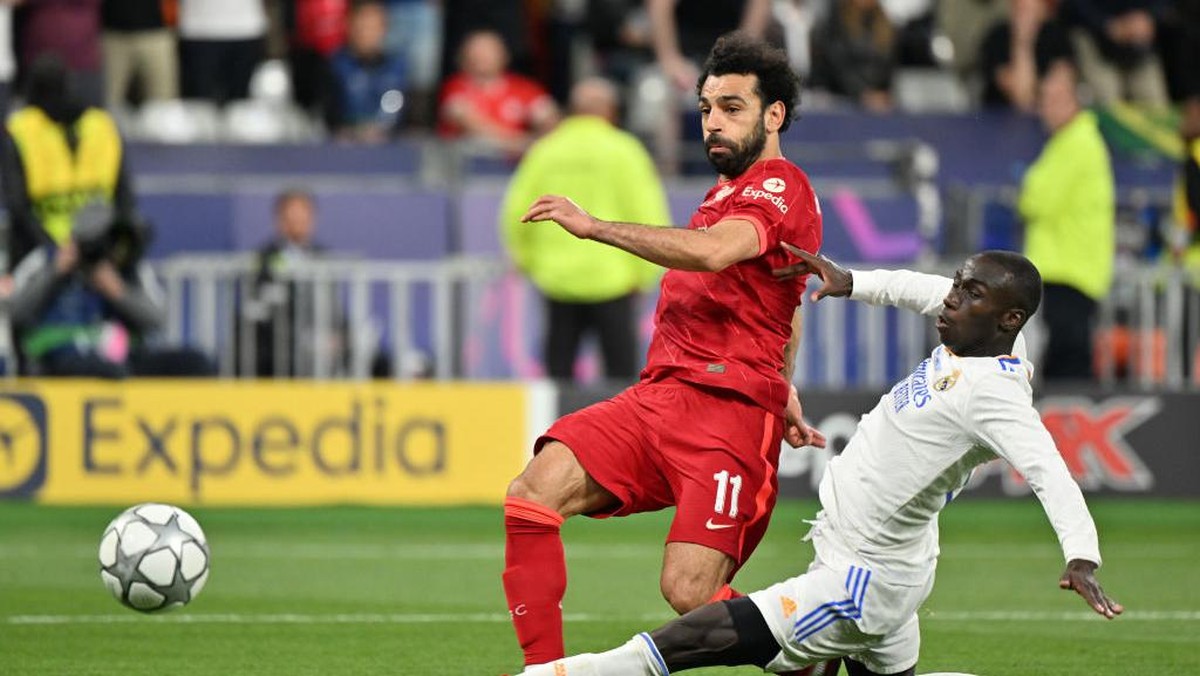 Mohamed Salah dinilai kurang gereget dalam final Liga Champions lawan Real Madrid. (Foto: Anadolu Agency via Getty Images/Anadolu Agency)