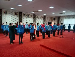 Sekda Tulang Bawang Lantik 46 Pejabat Fungsional Daerah