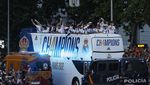 Potret Pesta Kemenangan Real Madrid Usai Juara Liga Champions