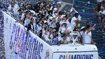 Potret Pesta Kemenangan Real Madrid Usai Juara Liga Champions