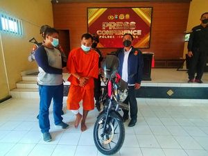 Coba Lari saat Dibekuk, Penjambret di Jembrana Ditembak Polisi