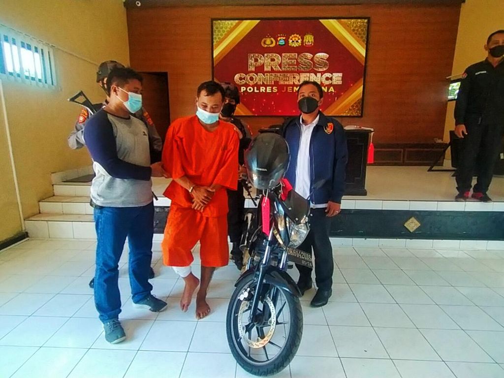 Coba Lari saat Dibekuk, Penjambret di Jembrana Ditembak Polisi Coba Lari saat Dibekuk, Penjambret di Jembrana Ditembak Polisi