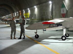 Wow, Iran Buka Rahasia Pangkalan Drone Bawah Tanah, Ini Wujudnya