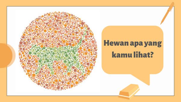 Tes Buta Warna, Bisakah Menebak Nama Satwa yang Ada di Lingkaran?