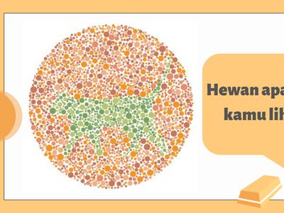 Tes Buta Warna, Bisakah Menebak Nama Satwa yang Ada di Lingkaran?