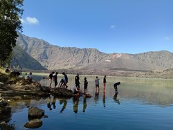 Cuan! Perputaran Uang dari Pendakian Gunung Rinjani Capai Rp Rp 41,37 M