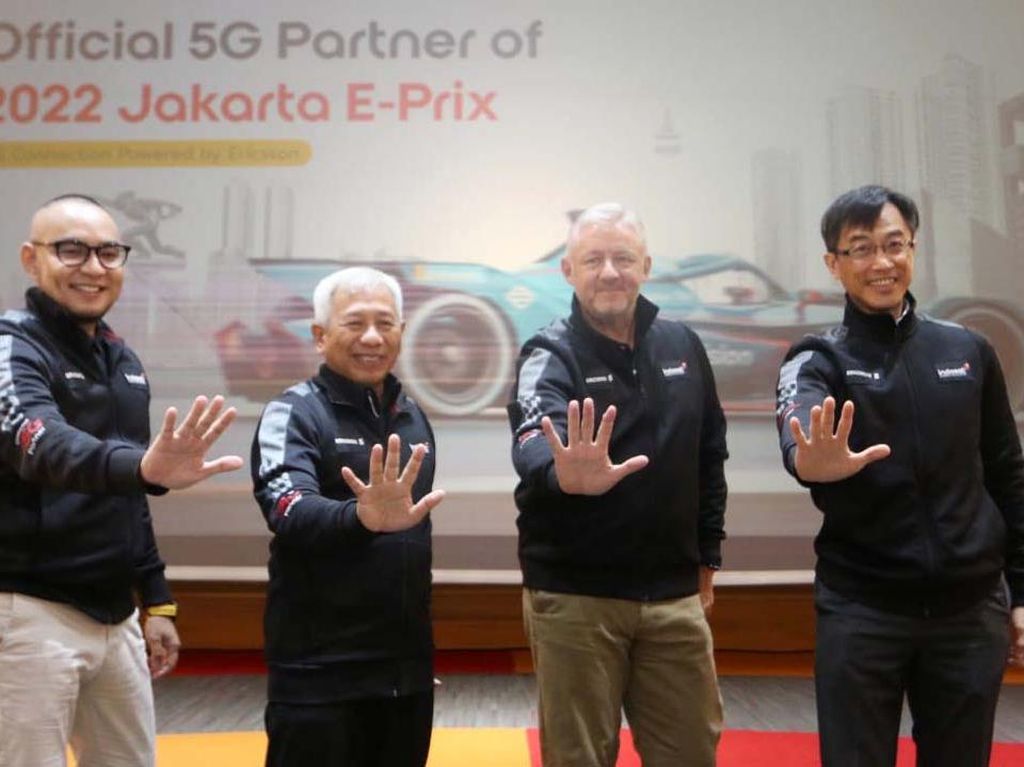 Indosat Jadi Official 5G Partner Formula E Jakarta