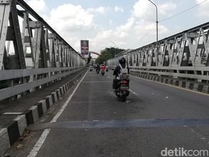 Jembatan Jurug B Solo Ditutup 18 September, Jalur C Dibuka 2 Arah Jembatan Jurug B Solo Ditutup 18 September, Jalur C Dibuka 2 Arah