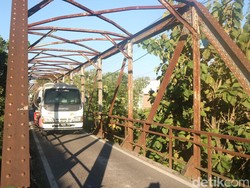 Masih Eksis, Jembatan Karangsambung Peninggalan Belanda di Bae Kudus