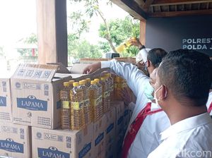 Akan Dijual Lintas Provinsi, 12 Ton Minyak Goreng Ilegal Disita Polda Jateng