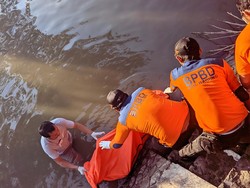 Geger Penemuan Mayat Wanita di Sungai Ayung Badung, Dikira Boneka