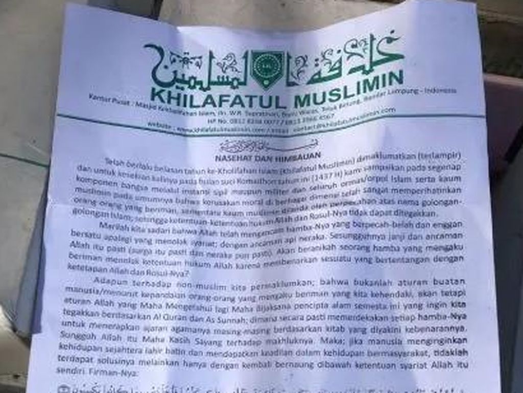 Jejak Anggota Khilafatul Muslimin: Ditangkap Densus hingga Langgar Prokes
