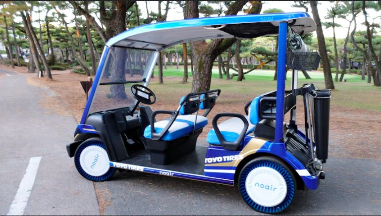 Toyo Mulai Kenalkan Ban Tanpa Angin